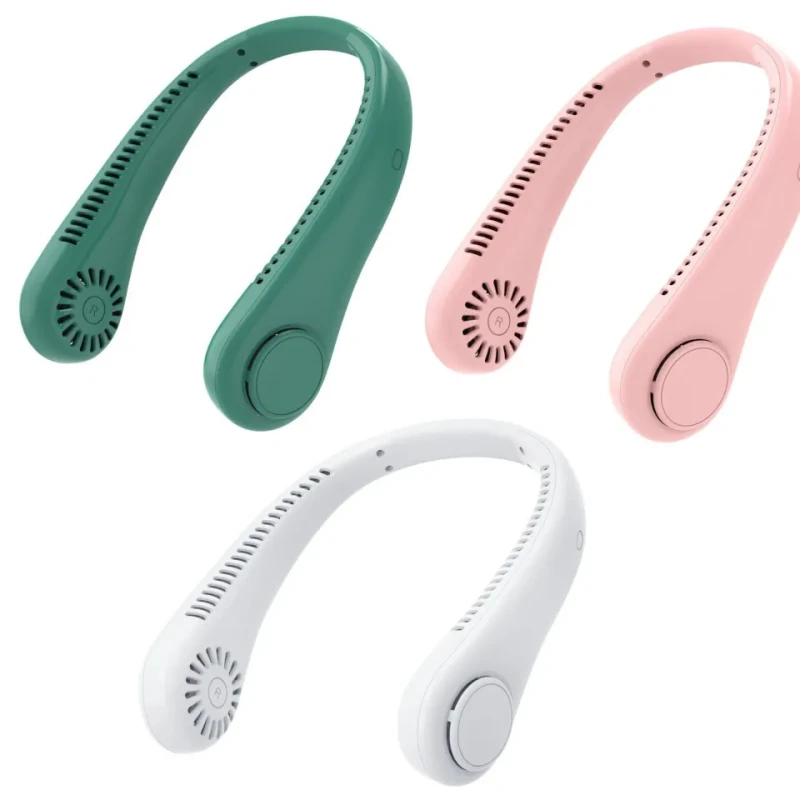 Mini Neck Fan, Leafless Hanging Neck Fan - Image 4