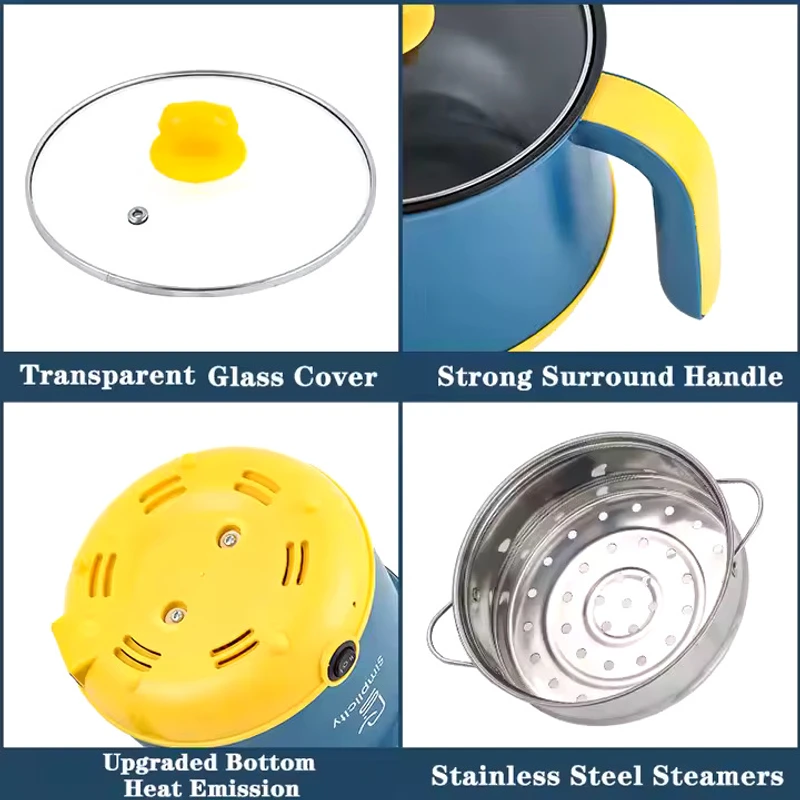 High quality portable multi-functional mini cooking hot pot