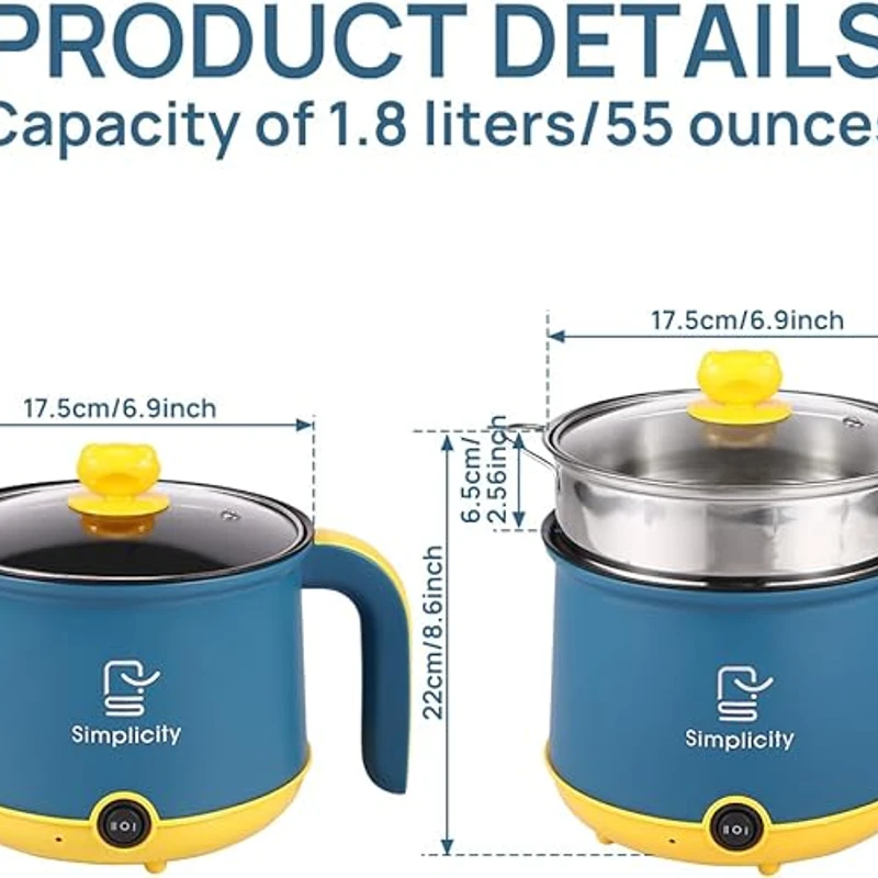 High quality portable multi-functional mini cooking hot pot - Image 3