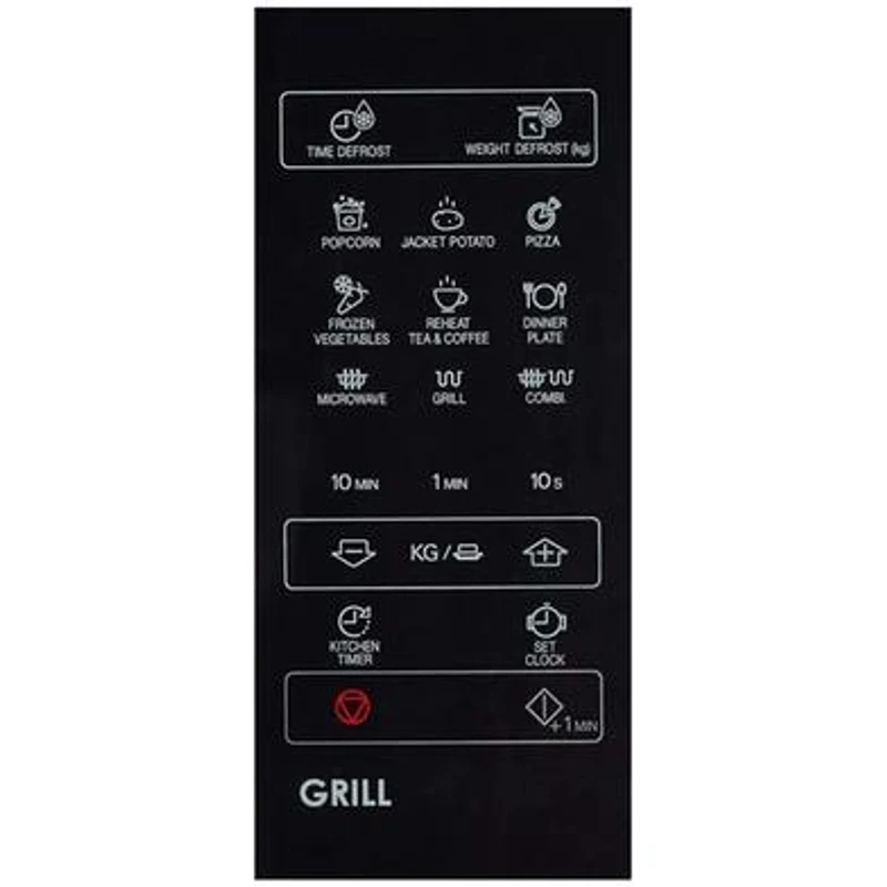 Sharp R-72E0(SM)V Grill Plus Microwave Oven - 25-Liter - Image 3