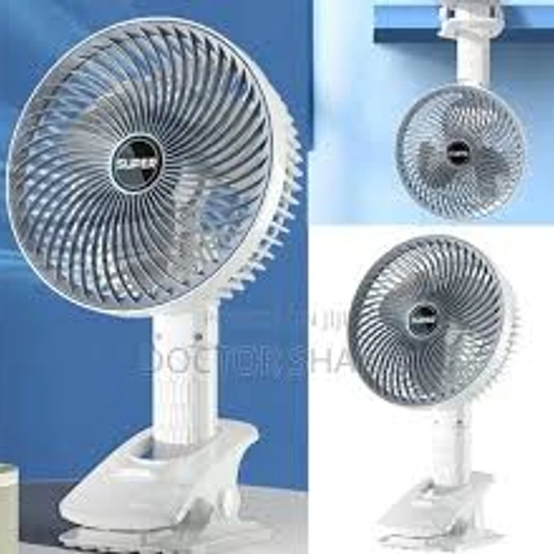 NEW CLIP FAN CIRCULATION CLAMP FAN - Image 5