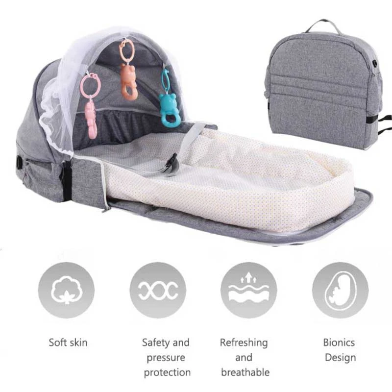 Baby Bed Portable Nest Cot - Image 3