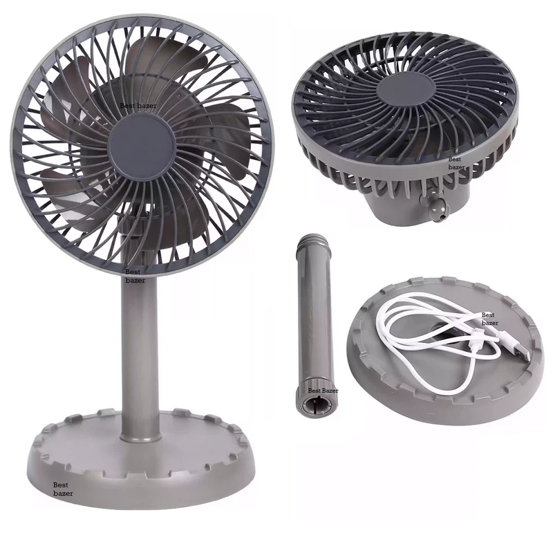 JY SUPER JY-2218 Lithium Rechargeable Mini Table Fan