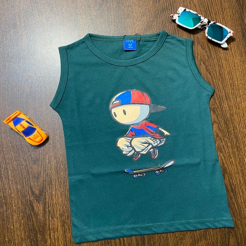 Sleeveless T-Shirt (Combo 3 Pieces) - Image 7