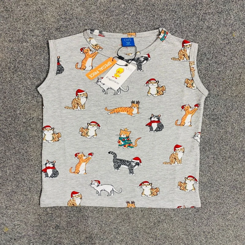 Sleeveless T-Shirt(Combo 4 Pieces) - Image 4