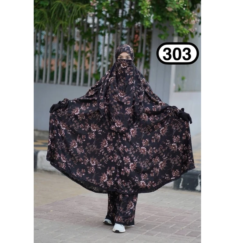 Khimar whit Plazu set .303