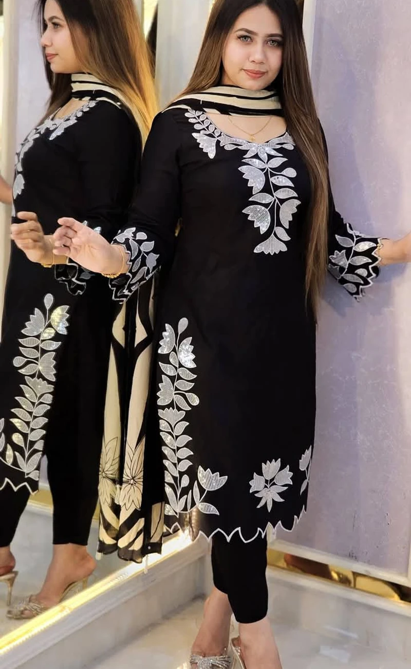 TRENDING BUTTERFLY KOTTON 3PIECE - Image 3