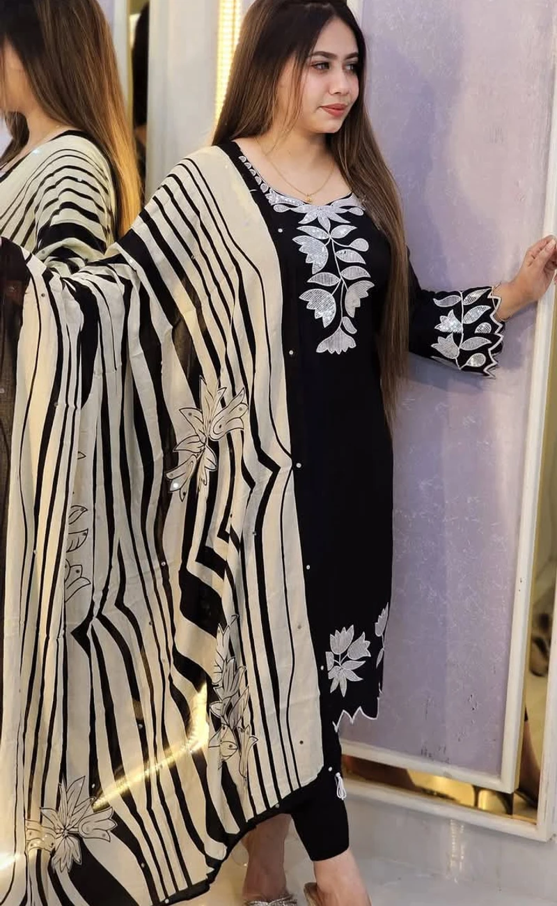 TRENDING BUTTERFLY KOTTON 3PIECE - Image 4