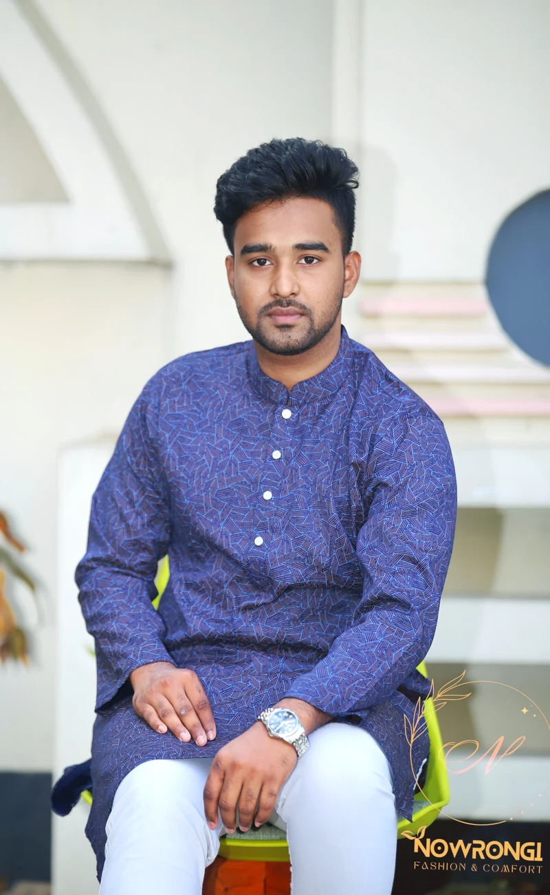 Digital Print / Jacket Print Regular Punjabi