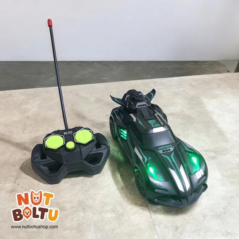 Road Master R/C Remote Control Car – Speed, Smoke & Light Edition