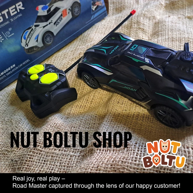 Road Master R/C Remote Control Car – Speed, Smoke & Light Edition - Image 3