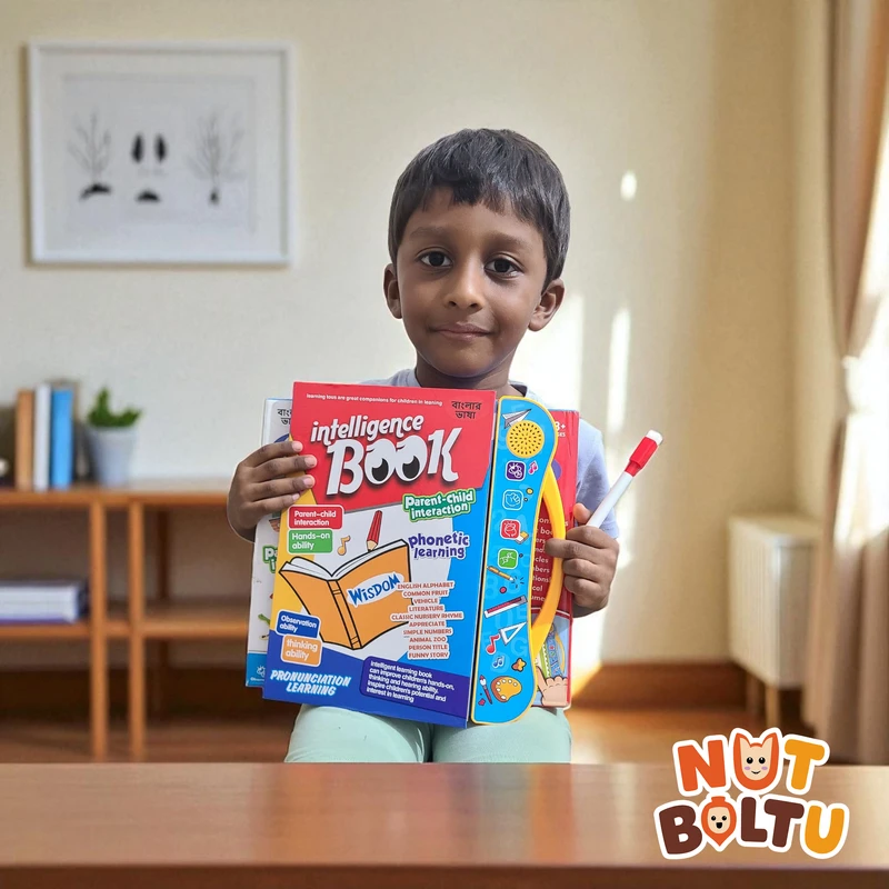 Intelligence Book - Phonetic Learning Study Book for Kids - Image 3