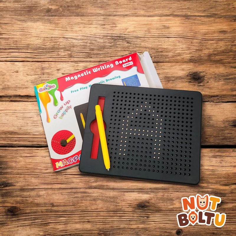 Magnetic Writing Board (MagPad) - Free Play Magnetic Drawing Toy for Kids