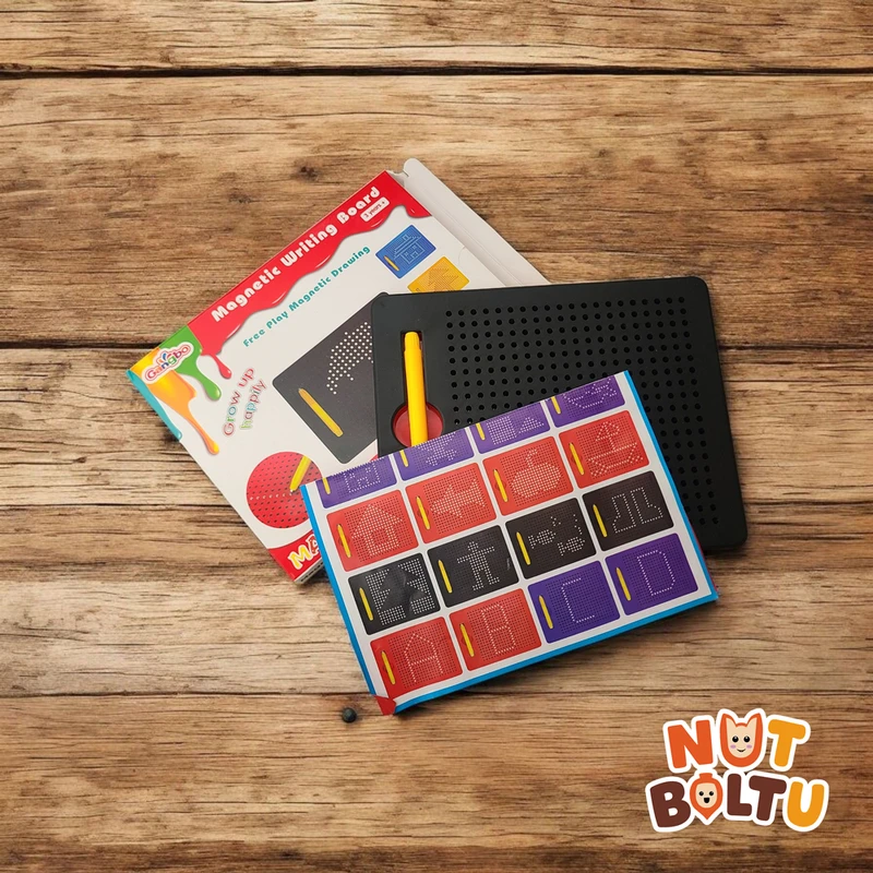 Magnetic Writing Board (MagPad) - Free Play Magnetic Drawing Toy for Kids