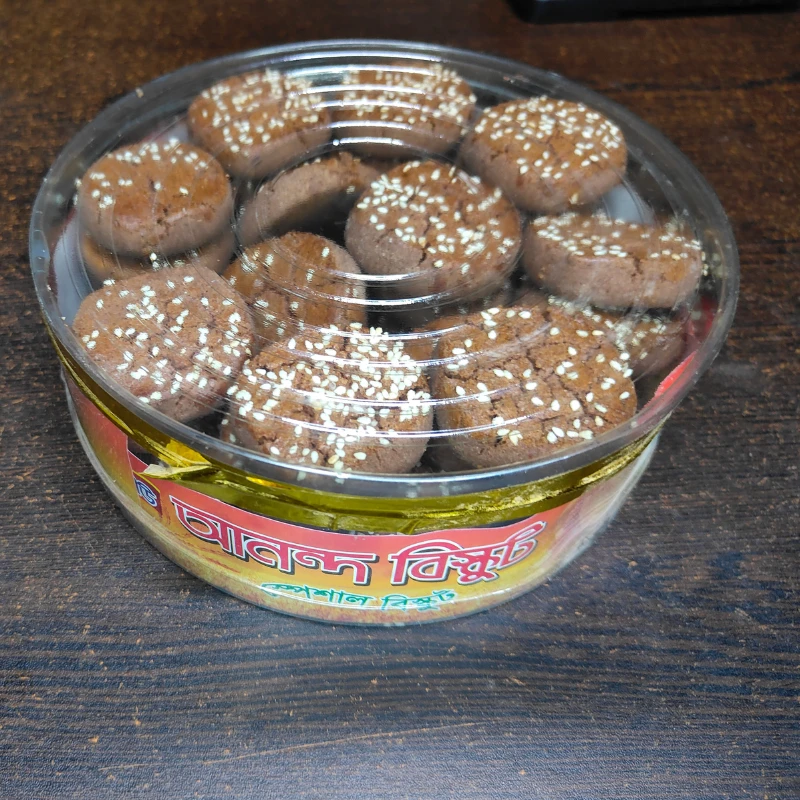 Round box biscuit