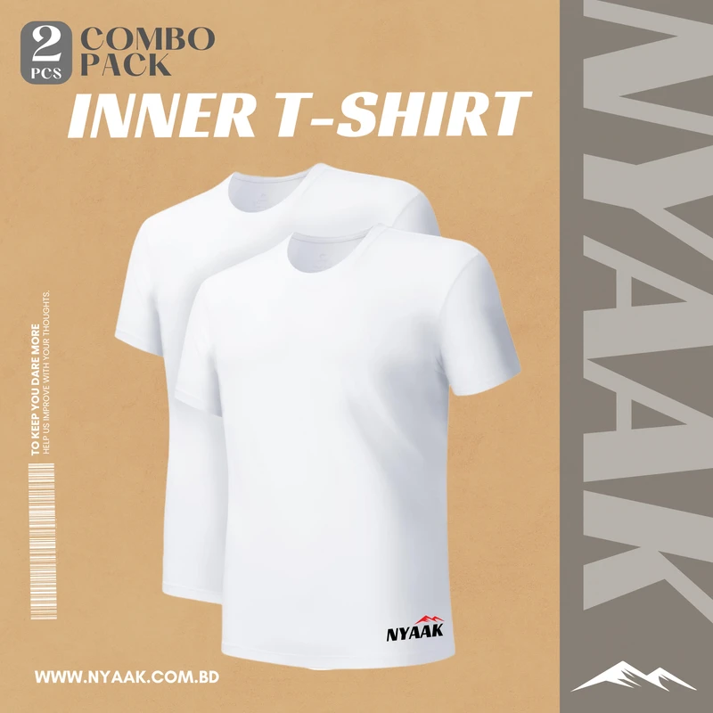 2 Pcs Inner T-Shirt Bundle