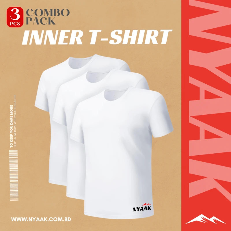 3 Pcs Inner T-Shirt Bundle