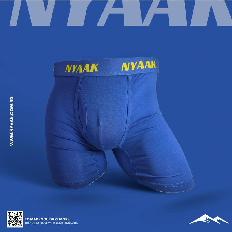 3 Pcs Solid Boxer Briefs Bundle - Image 7