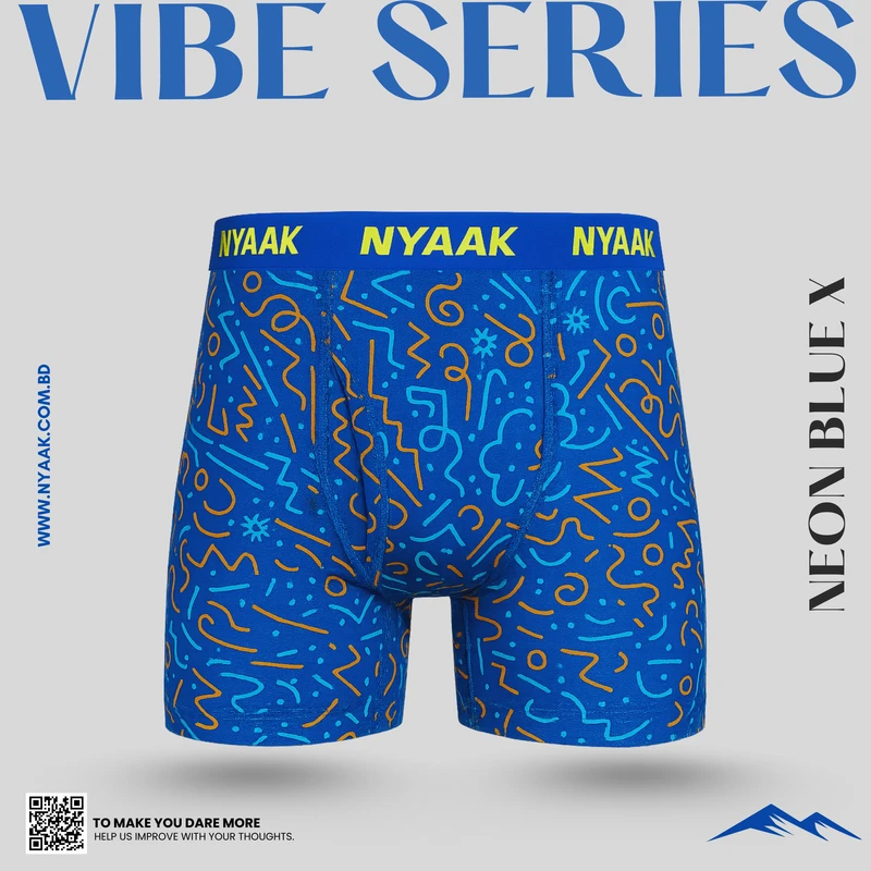 2 Pcs Mix Boxer Briefs Bundle (Blue Mode)