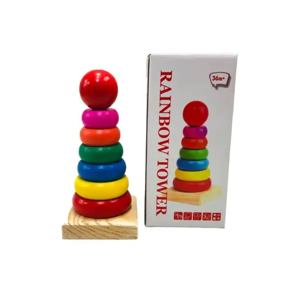 Rainbow Tower Toy