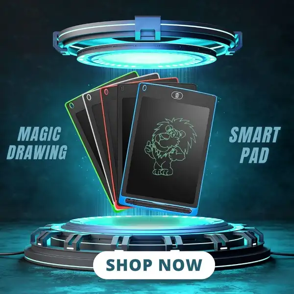 10 ইঞ্চি মাল্টিকালার LCD লেখার ট্যাবলেট - Image 3