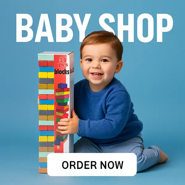 54 Pieces Colorful Blocks