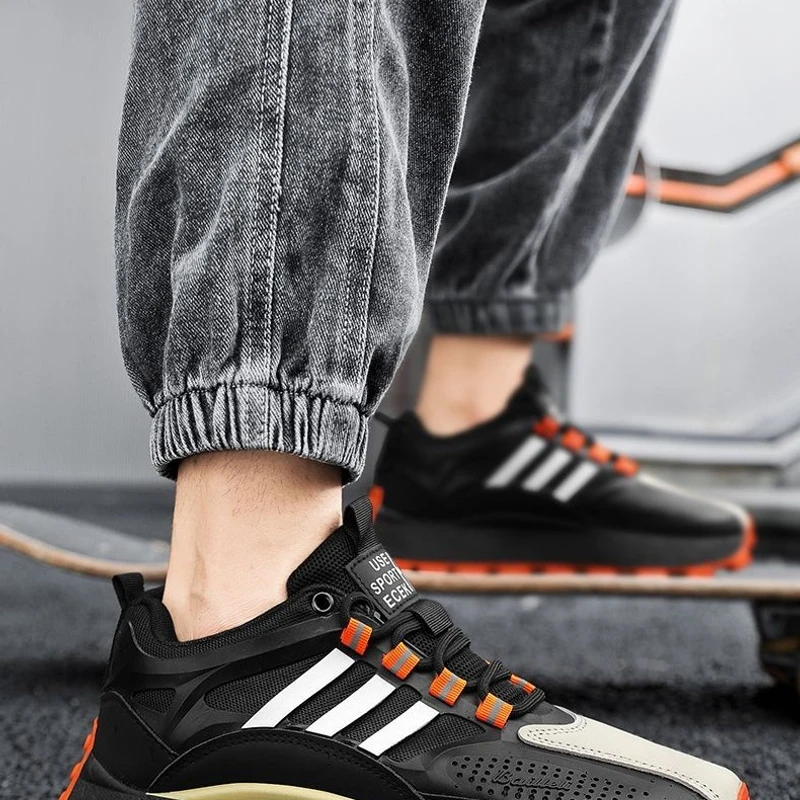 Men's Ultimate Chunky Trail Sneakers – Bold Style, Maximum Comfort - Image 4