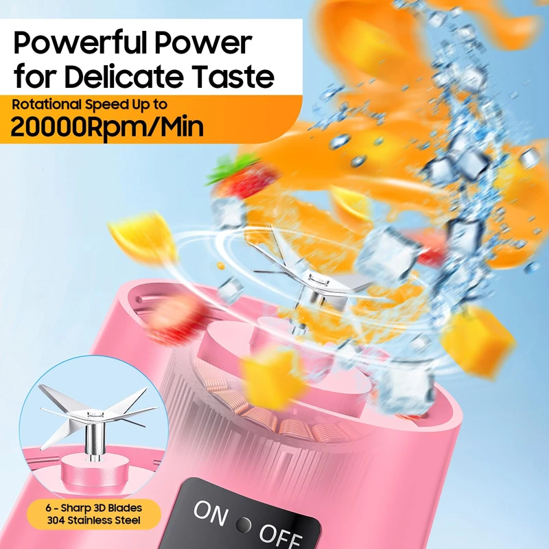 Personal Blender for Shakes and Smoothies - 2025 Upgraded - Image 4