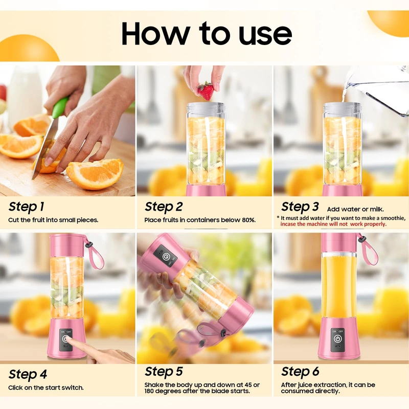 Personal Blender for Shakes and Smoothies - 2025 Upgraded - Image 5