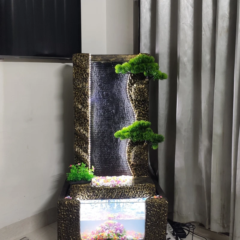 Bonsai Waterfall Fountain With Aqurium System