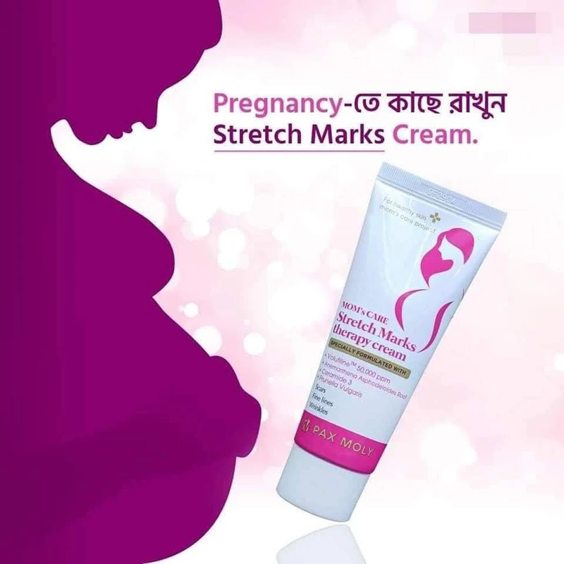 Pax Moly Mom's Care Stretch Mark Therapy Cream  (70g)
