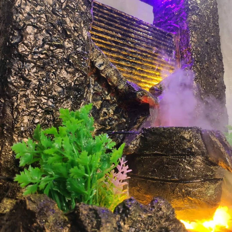 Dragon WaterfFountaiin With Aqurium System