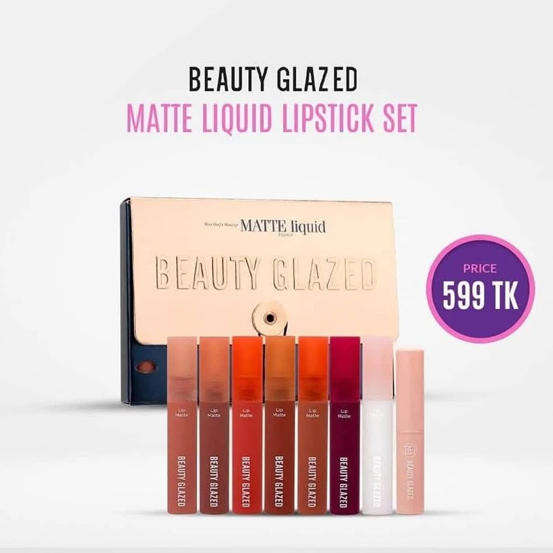 Beauty Glazed Matte Liquid Lipstick Set🔥