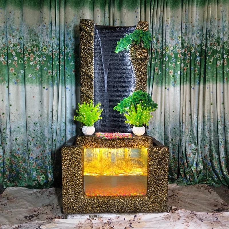 🌳Big White Bonsai Waterfall Fountain with Aqurium system ⛲🐟🐠 - Image 8