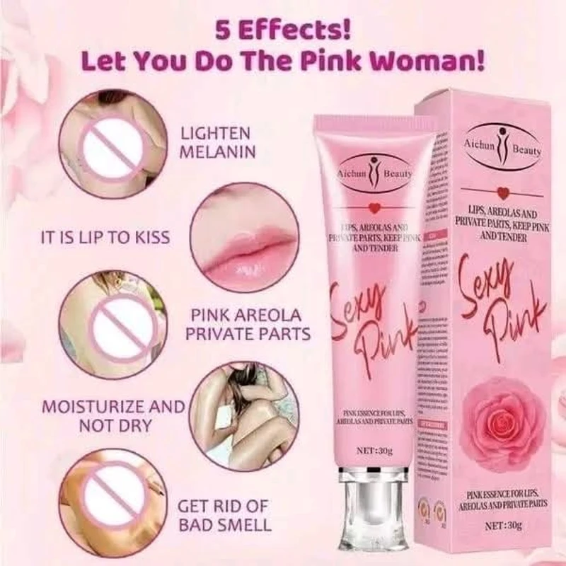 SEXY PINK -  Pink Essence For Lips, Areolas & Private Body Parts...Keep Pink & Tender - Image 3