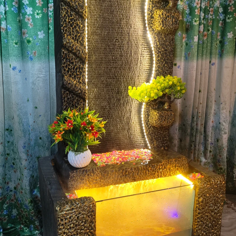 🌳Big Bonsai Waterfall Fountain with Aqurium system ⛲🐟🐠