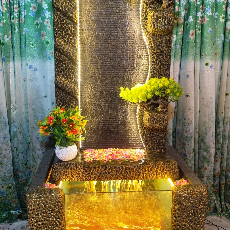 🌳Big Bonsai Waterfall Fountain with Aqurium system ⛲🐟🐠 - Image 5