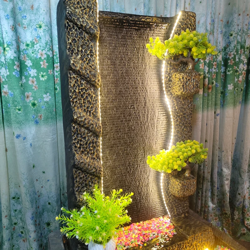 🌳Big Bonsai Waterfall Fountain with Aqurium system ⛲🐟🐠 - Image 7