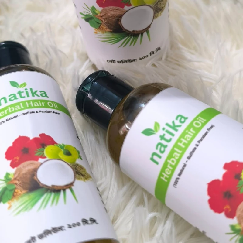 Natika Herbal Hair Oil - Image 3