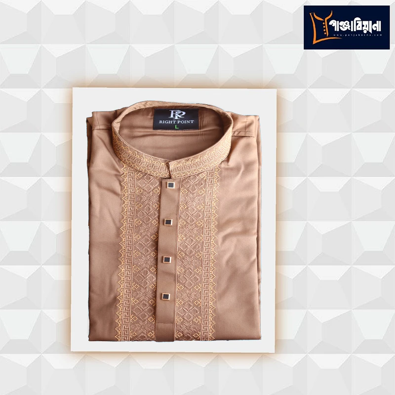 Luxury Quality Embroidery Design Panjabi - Image 3