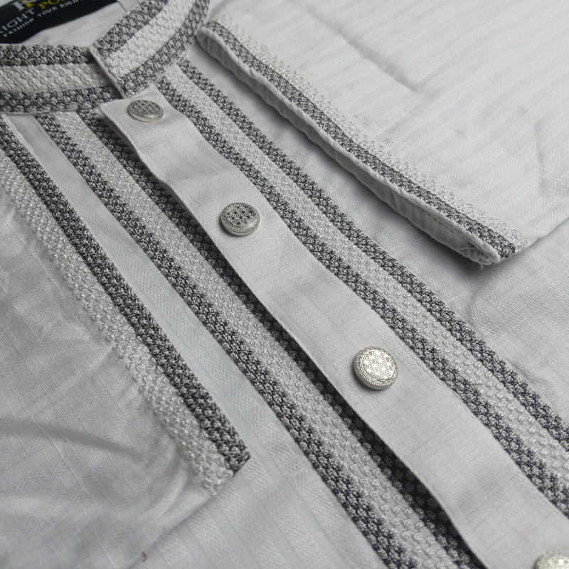 Premium Men's Embroidery Panjabi - Image 3