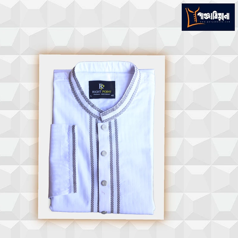 Premium Men's Embroidery Panjabi