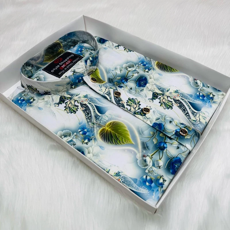 China Stretch Blue 019