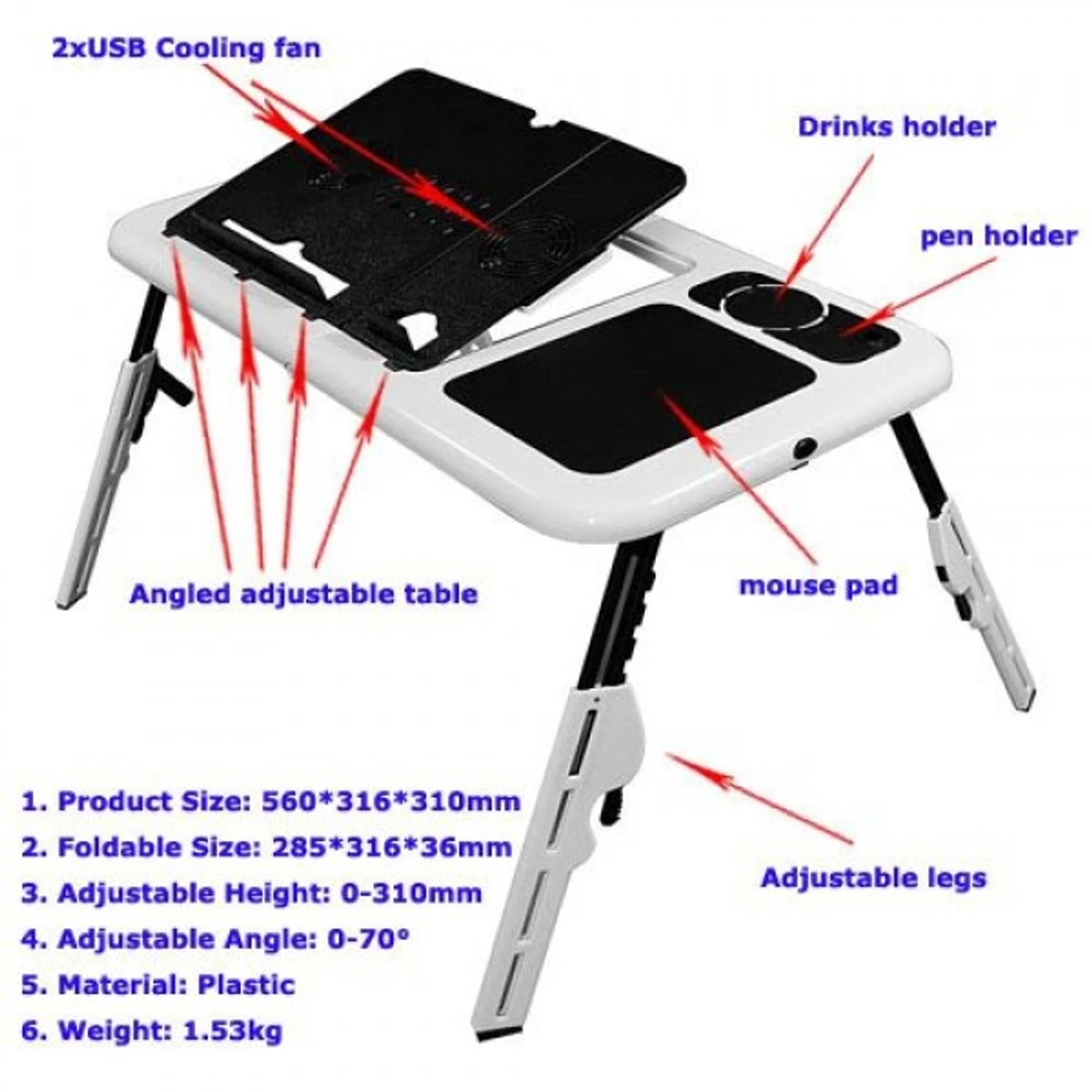 E-Table Laptop Stand - Thumbnail 4