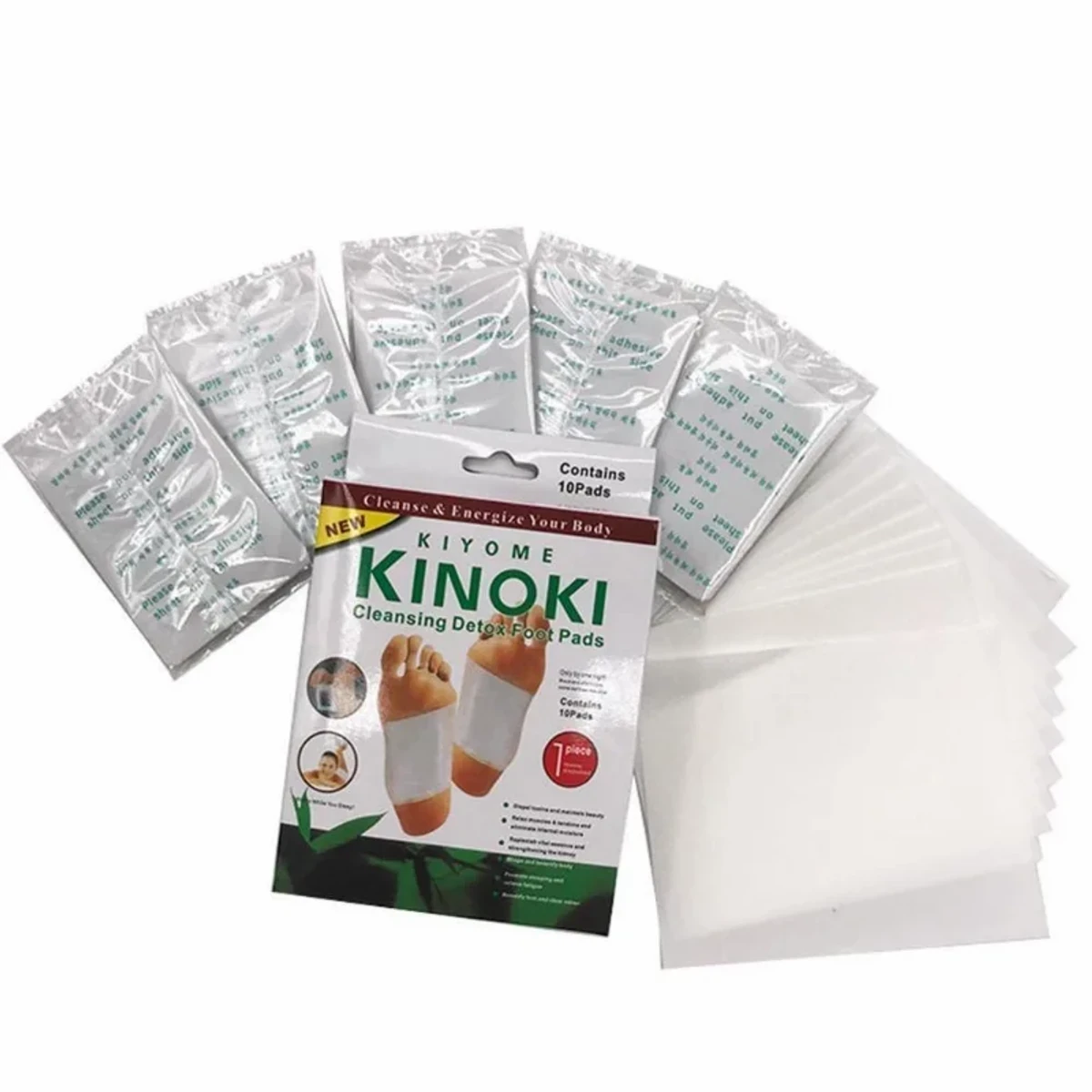 6 Packet ( Free Delivery Charge ) Kinoki Detox Foot Pads - Thumbnail 4