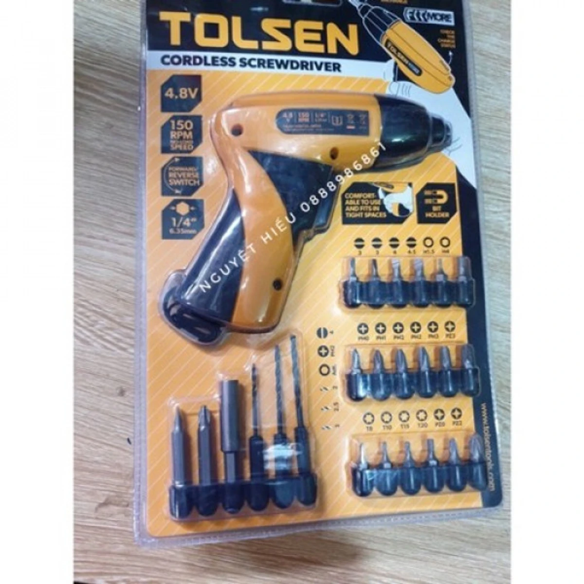 Tolsen Rechargeable Drill - Thumbnail 4