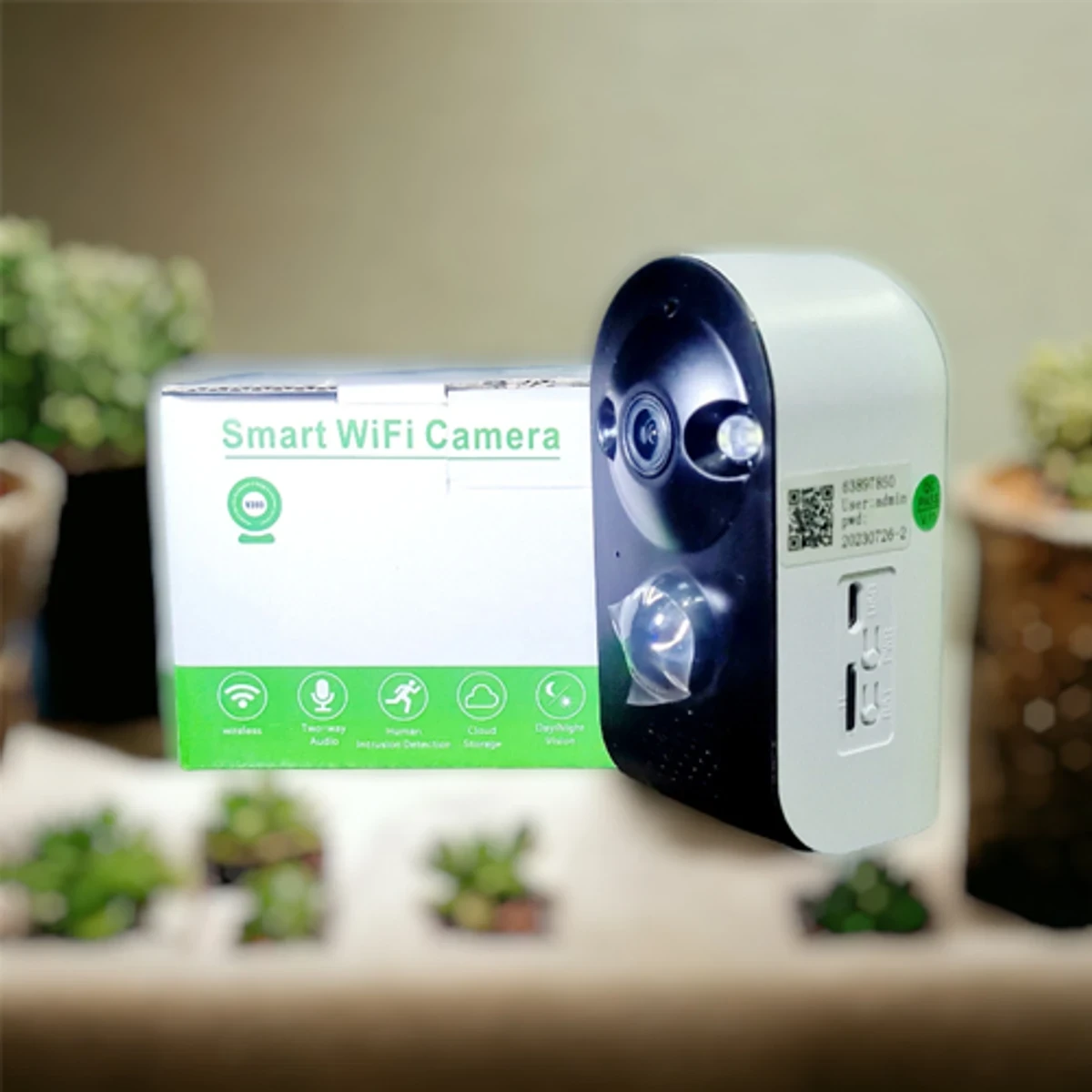 Rechargeable WiFi IP Camera VT3-W - Thumbnail 3