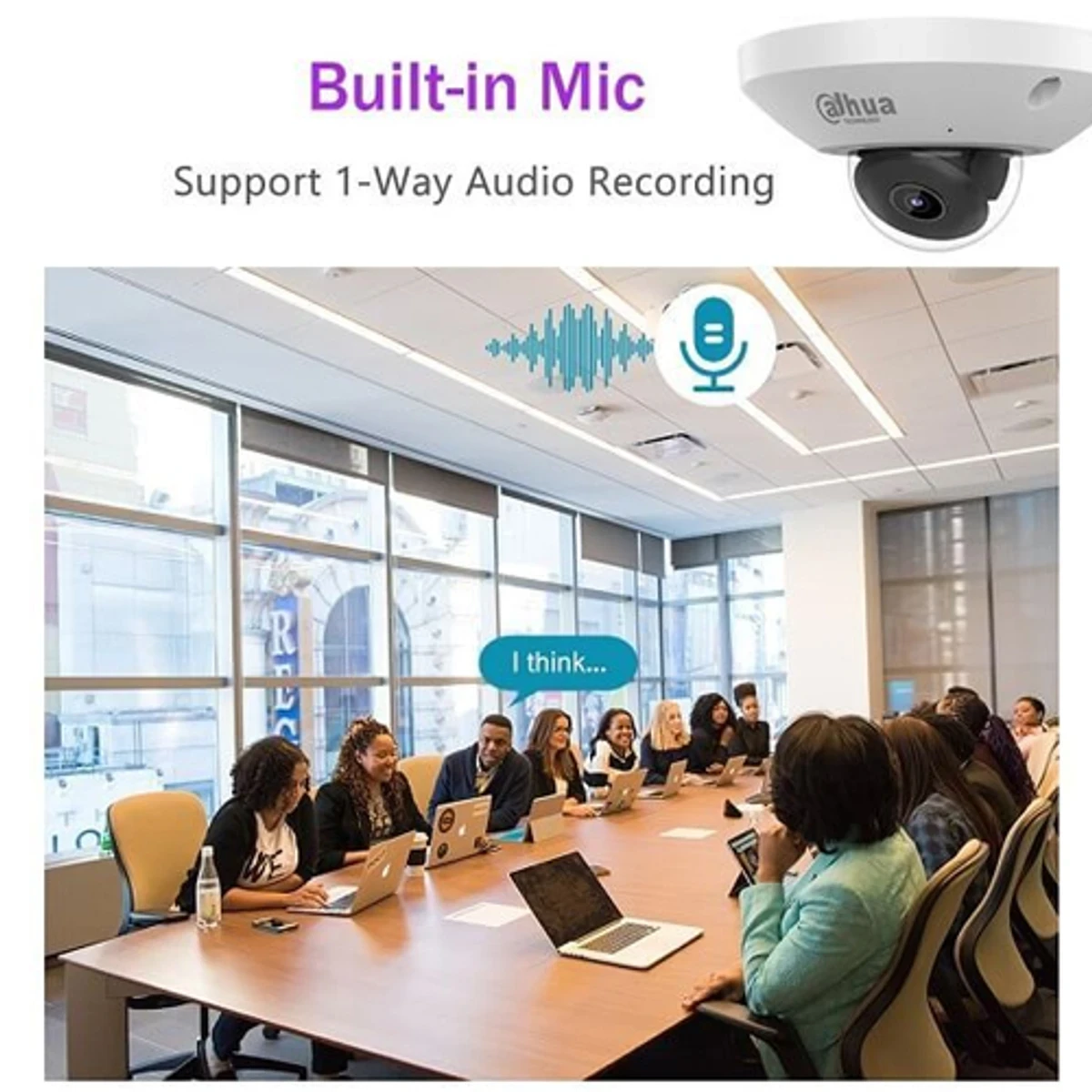 Dahua DH-IPC-EB5541-AS 5MP IP Fisheye Camera - Thumbnail 4