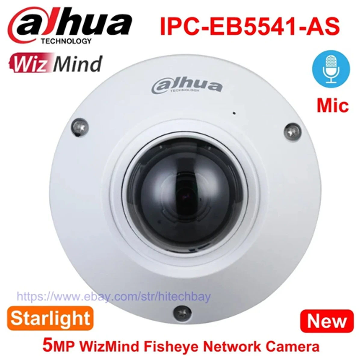 Dahua DH-IPC-EB5541-AS 5MP IP Fisheye Camera - Thumbnail 5