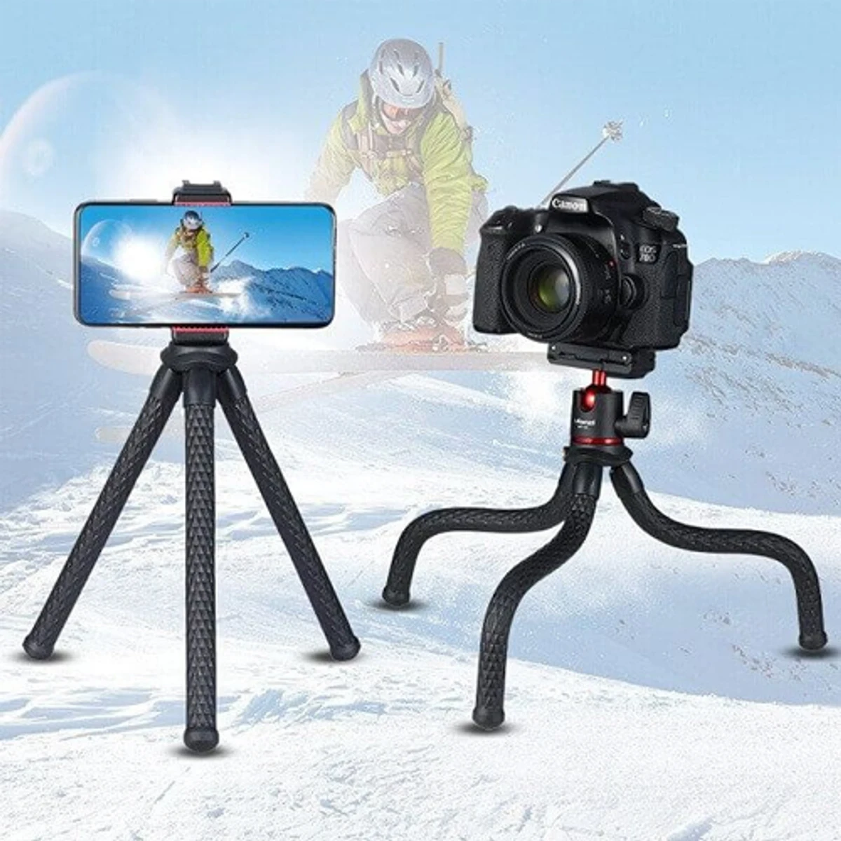 Ulanzi MT11 Octopus Tripod For DSLR Camera & Smartphones - Thumbnail 4